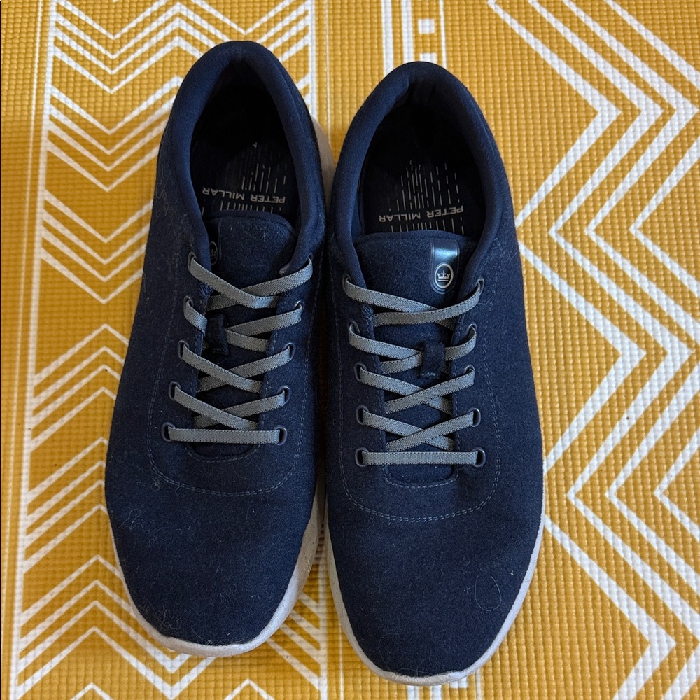 Men's Peter Millar Navy Shoes
